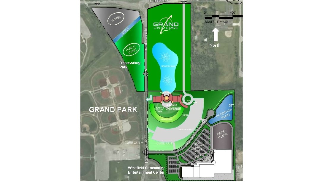 North Observatory Park GRAND PARK Westfield Community Entertainment Center 
