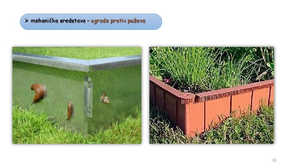  mehanička sredstava - ograde protiv puževa 13 