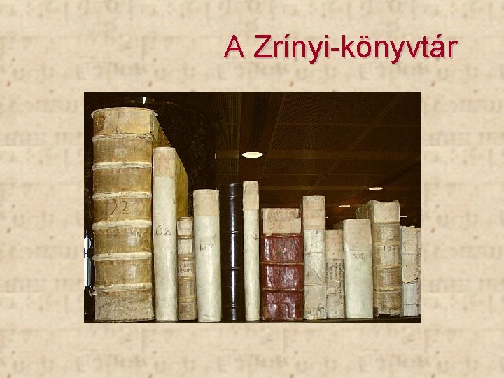 A Zrínyi-könyvtár 
