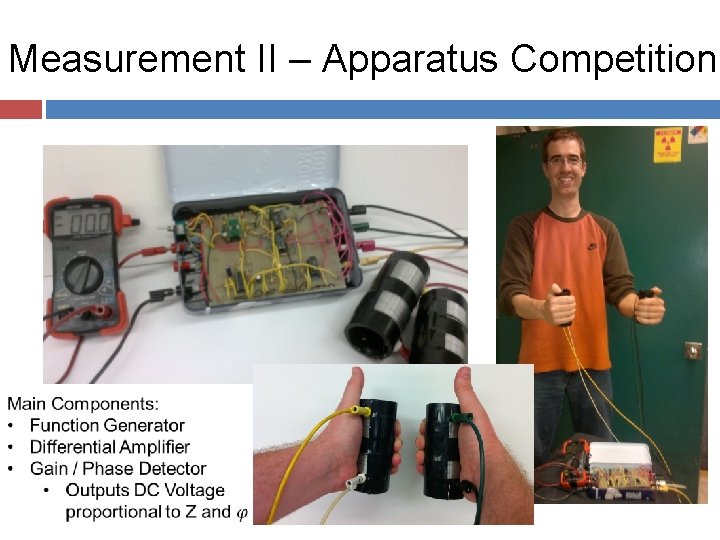 Measurement II – Apparatus Competition 