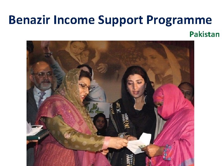 Benazir Income Support Programme Pakistan 