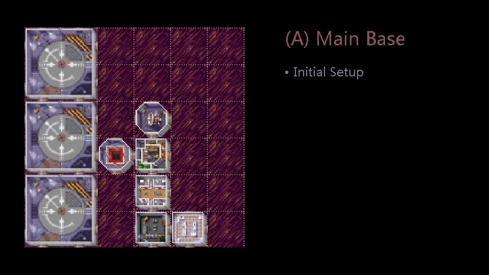 (A) Main Base • Initial Setup 
