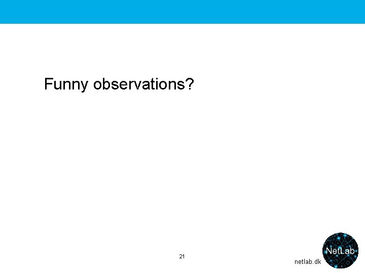 Funny observations? 21 netlab. dk 