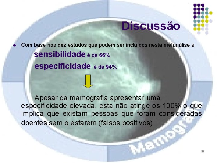 Discussão l Com base nos dez estudos que podem ser incluídos nesta metanálise a