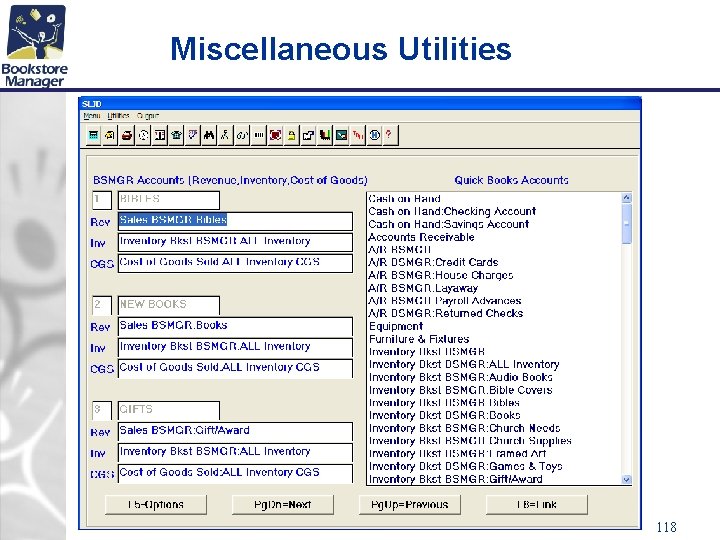 Miscellaneous Utilities 118 