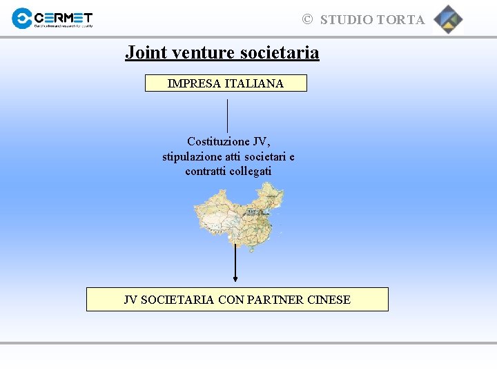 © STUDIO TORTA Joint venture societaria IMPRESA ITALIANA Costituzione JV, stipulazione atti societari e