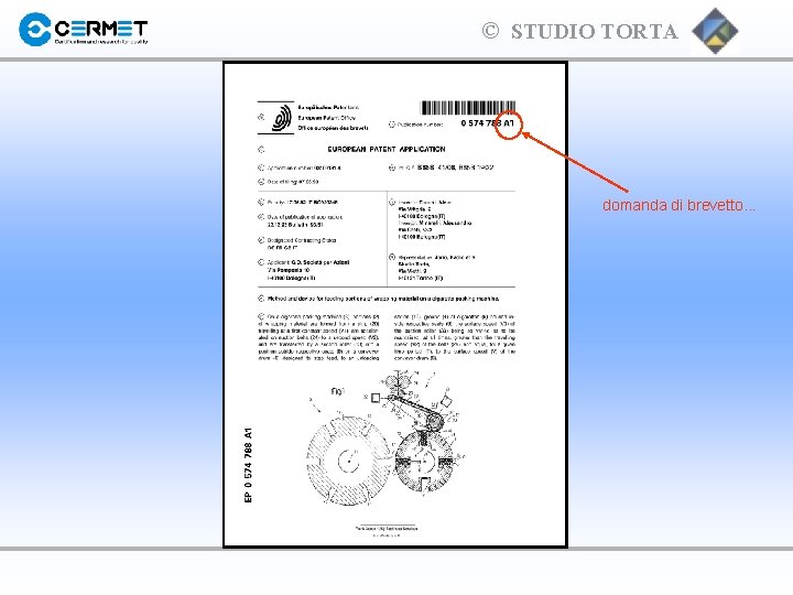 © STUDIO TORTA domanda di brevetto. . . 