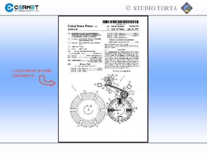 © STUDIO TORTA L’equivalente brevetto statunitense 