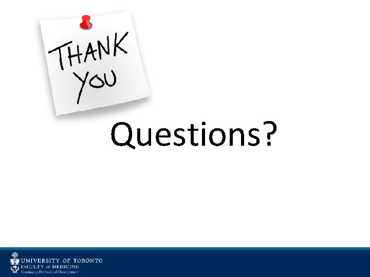 Questions? 