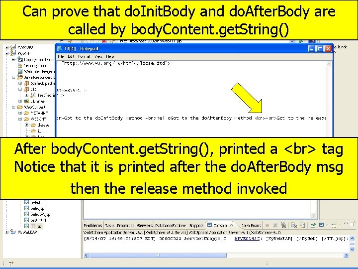 Can prove that do. Init. Body and do. After. Body are called by body.