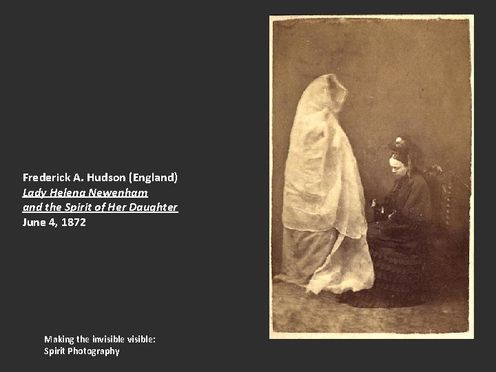Frederick A. Hudson (England) Lady Helena Newenham and the Spirit of Her Daughter June