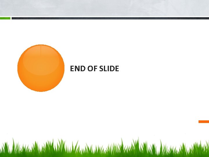 END OF SLIDE 