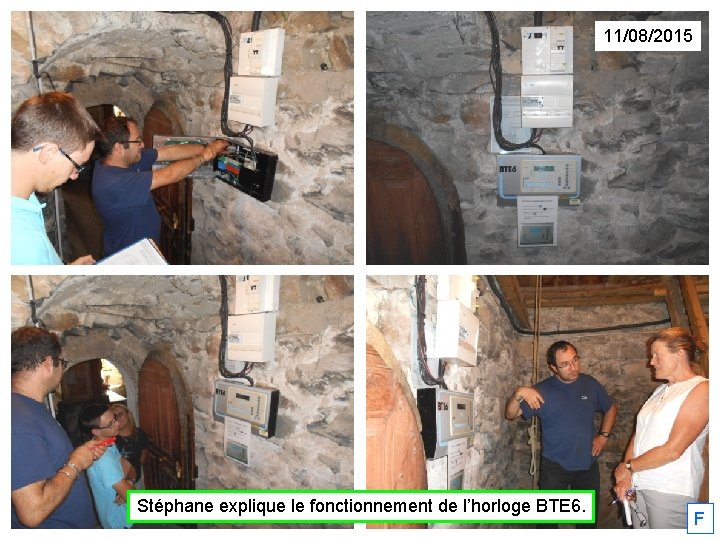 11/08/2015 Stéphane explique le fonctionnement de l’horloge BTE 6. F 