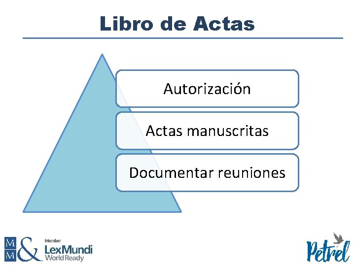 Libro de Actas Autorización Actas manuscritas Documentar reuniones 