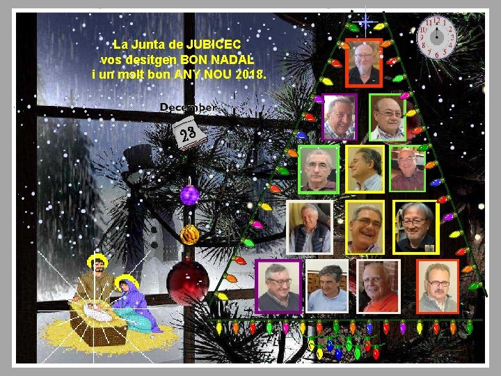 La Junta de JUBICEC vos desitgen BON NADAL i un molt bon ANY NOU