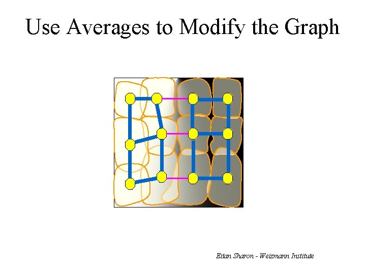 Use Averages to Modify the Graph Eitan Sharon - Weizmann Institute 