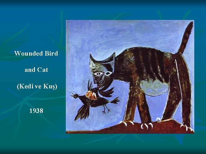 Wounded Bird and Cat (Kedi ve Kuş) 1938 
