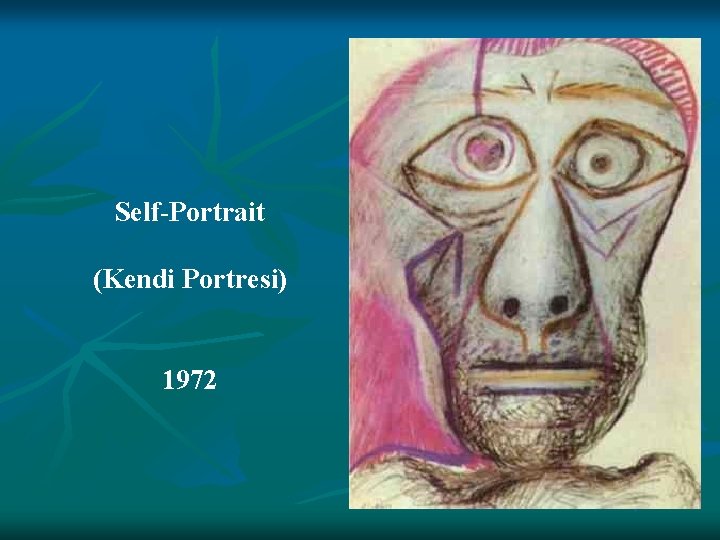 Self-Portrait (Kendi Portresi) 1972 