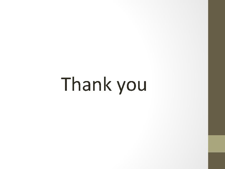 Thank you Thank you
