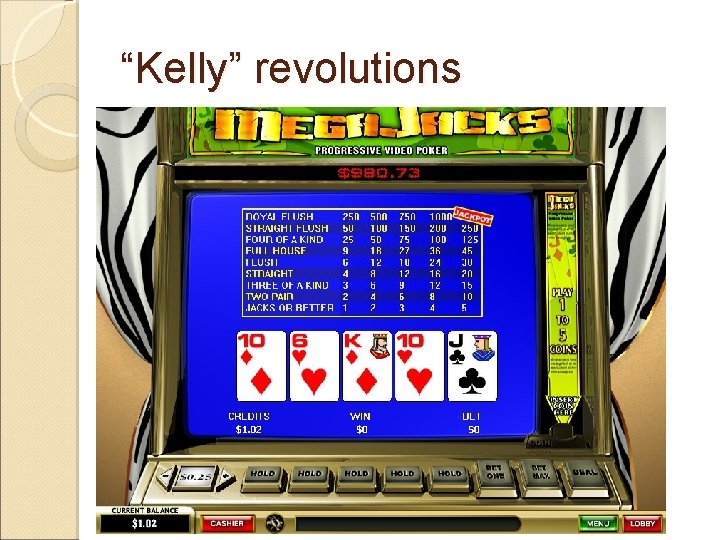 “Kelly” revolutions 