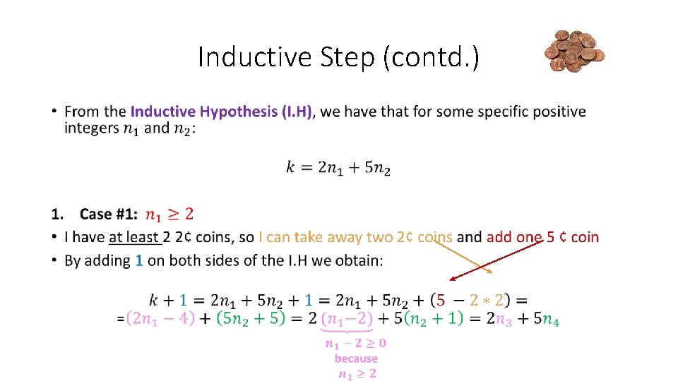 Inductive Step (contd. ) • 