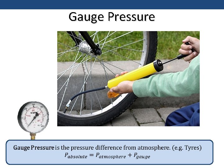 Gauge Pressure 