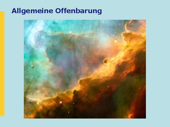 Allgemeine Offenbarung 