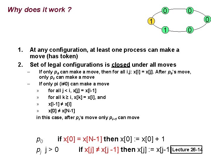 Why does it work ? 0 0 0 1 1 1. 2. 0 At