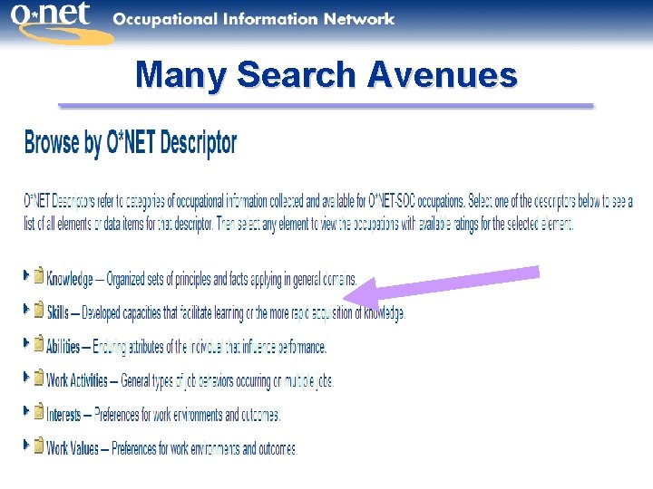Many Search Avenues 23 