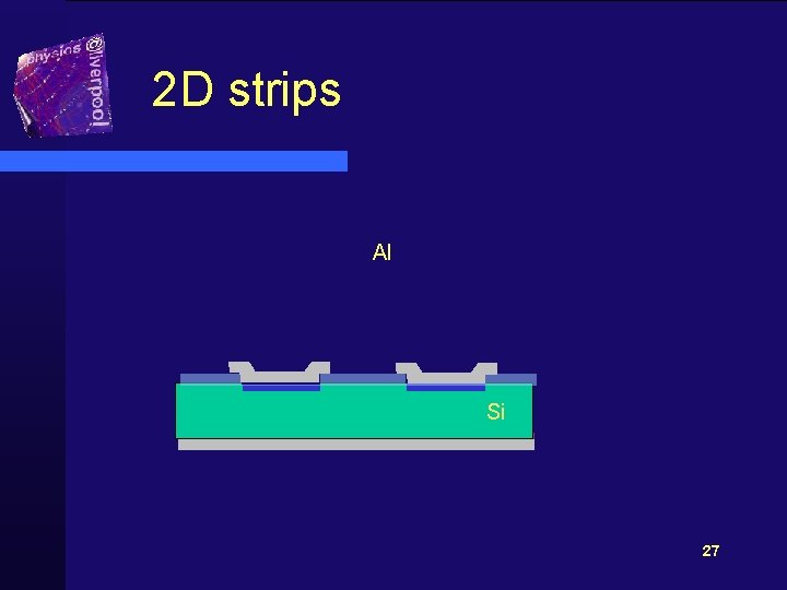 2 D strips Al Si 27 