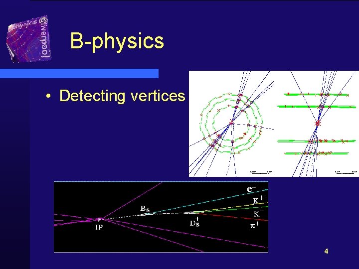 B-physics • Detecting vertices. . . 4 