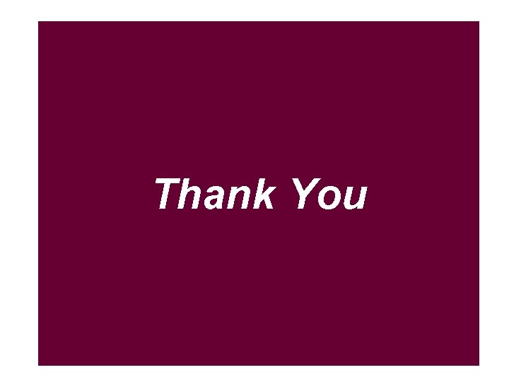 Thank You 