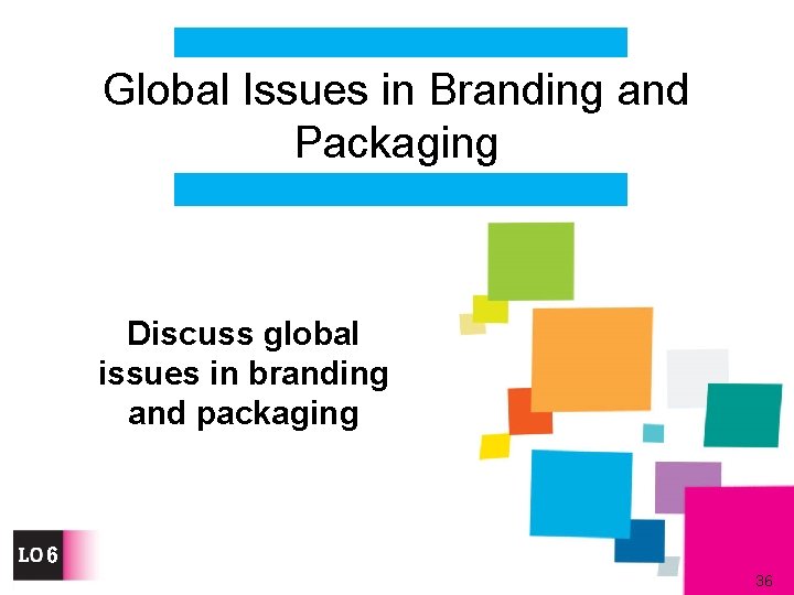 Global Issues in Branding and Packaging Discuss global issues in branding and packaging 6