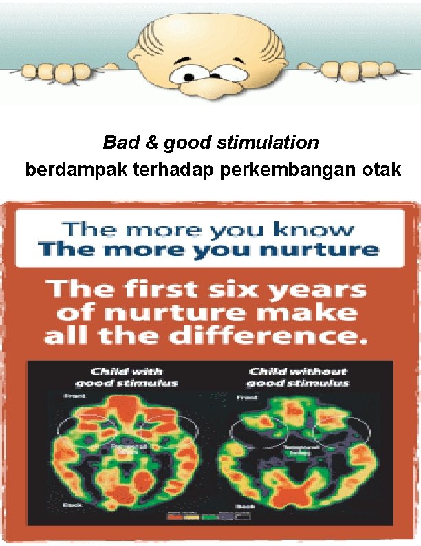 Bad & good stimulation berdampak terhadap perkembangan otak 