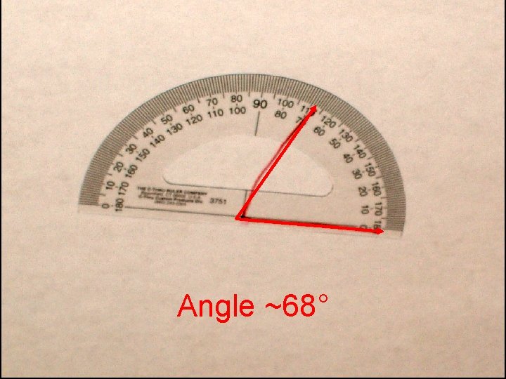 Angle ~68° 