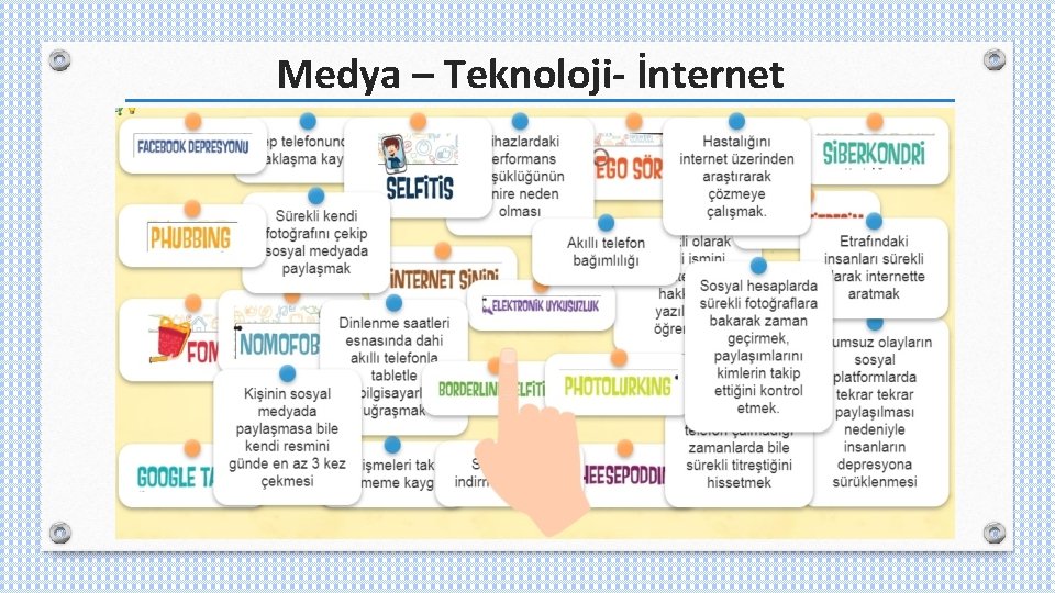 Medya – Teknoloji- İnternet 