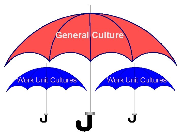 General Culture Work Unit Cultures 