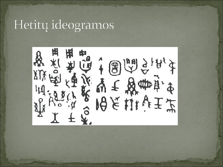 Hetitų ideogramos 