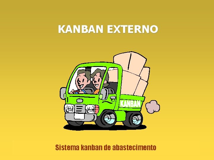 KANBAN EXTERNO Sistema kanban de abastecimento 