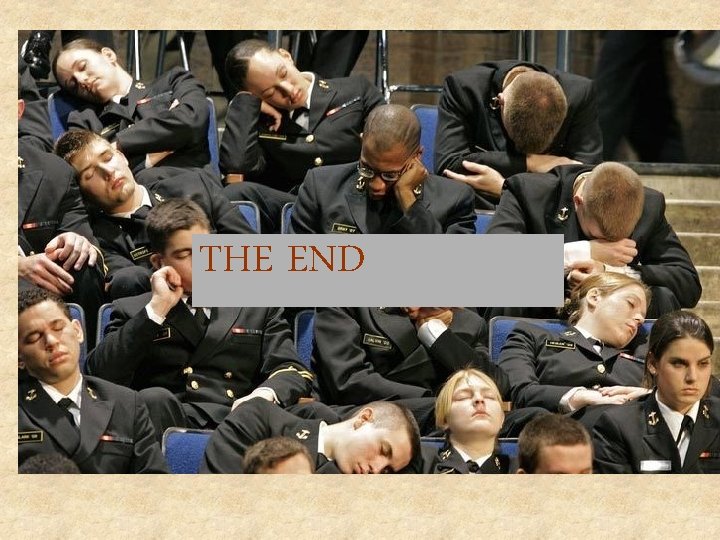 THE END 