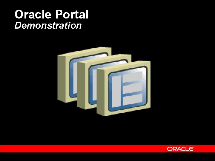 Oracle Portal Demonstration 