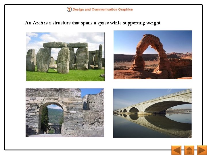 Structural forms The human environment both natural and