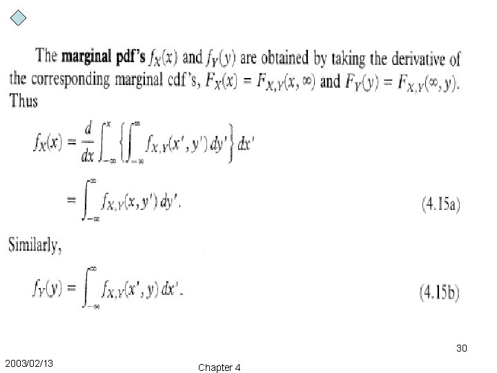 30 2003/02/13 Chapter 4 