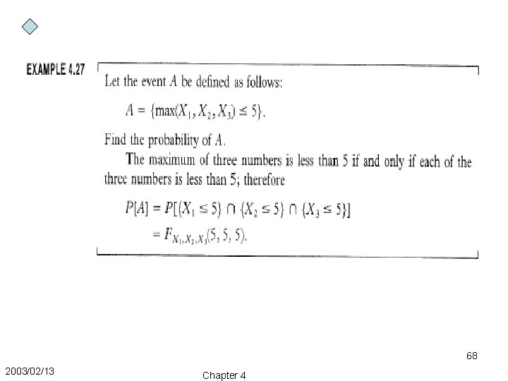 68 2003/02/13 Chapter 4 