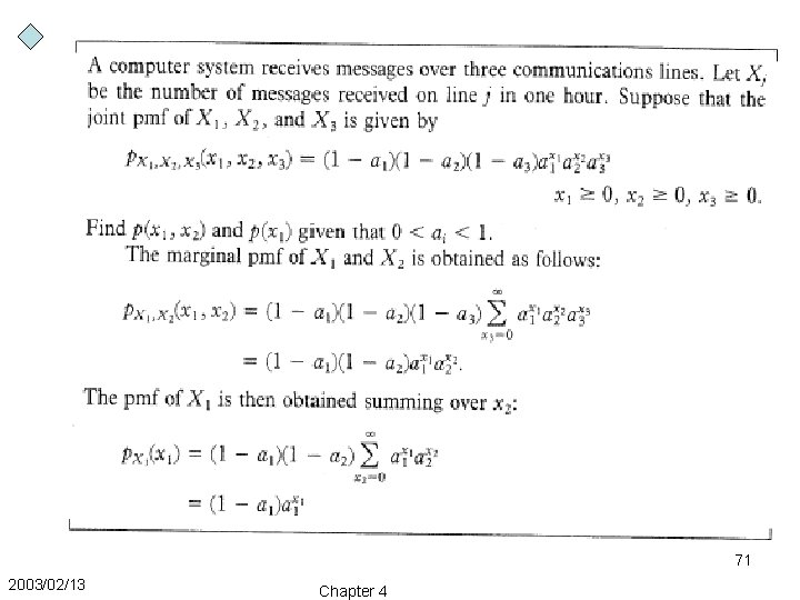 71 2003/02/13 Chapter 4 