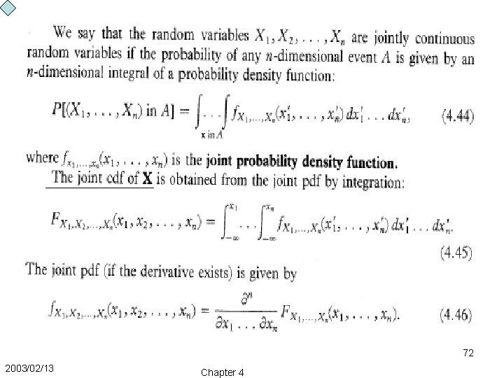72 2003/02/13 Chapter 4 
