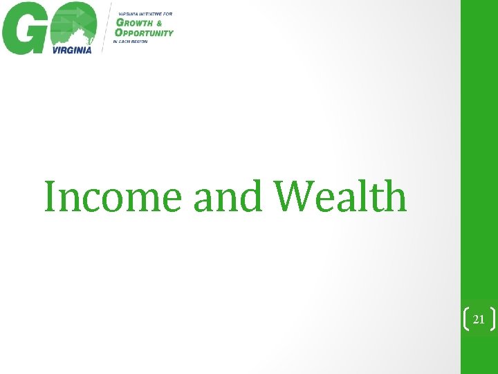 Income and Wealth 21 