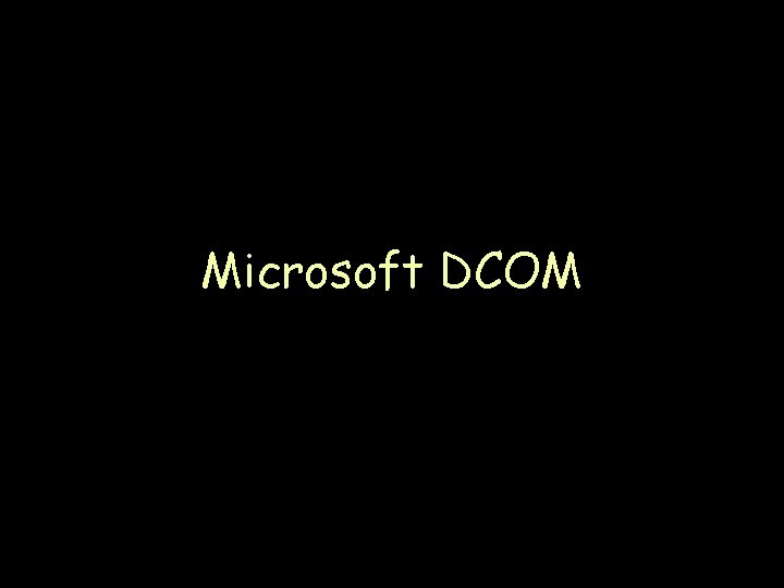 Microsoft DCOM Page 23 