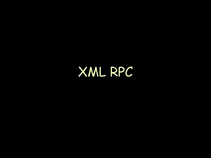 XML RPC Page 65 