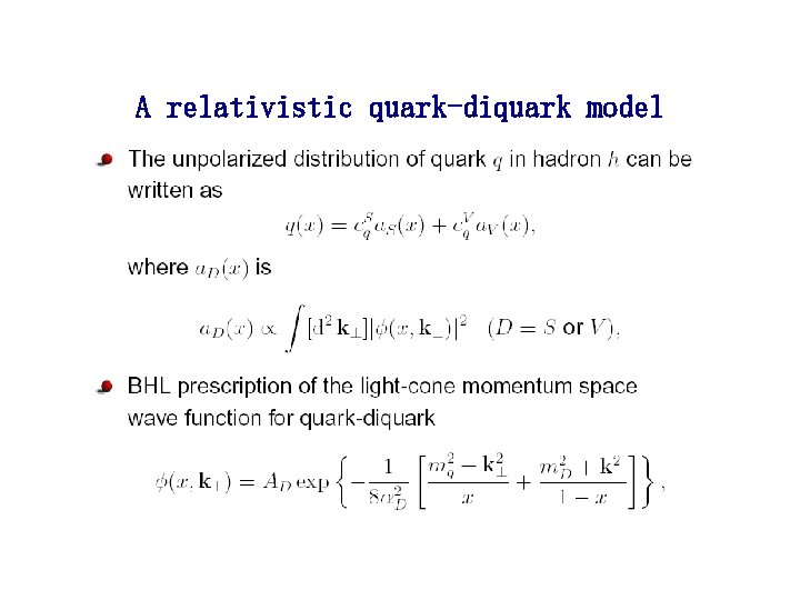 A relativistic quark-diquark model 